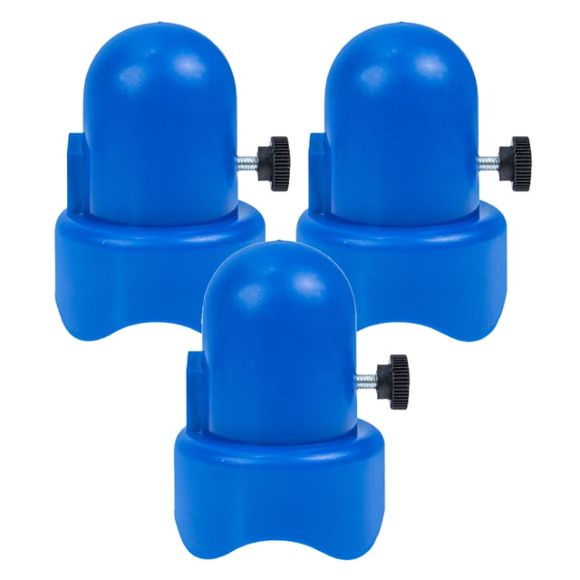 OULII 3 Ensembles de Housses de Protection pour Trampoline Pièces de Trampoline Résistantes à l'Usure Plastique Bleu pour Usage Domestique