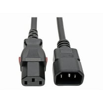 Tripp Lite 4Ft C14 M to C13 F Power Cable Black P004-L04
