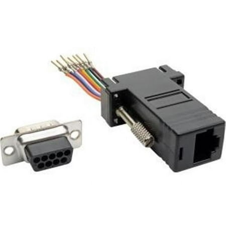 UPC: 0037332206343 | Tripp Lite DB9 to RJ45 Modular Serial Adapter M/F RS-232 RS-422 RS-485