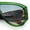 Green Tortoise - Blue Beige, variant on Retro Bold Oversized Shield Racer Plastic Sunglasses All Black
