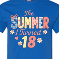 thumbnail image 4 of Inktastic The Summer I Turned 18 Pastel Birthday Design T-Shirt, 4 of 5
