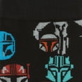 thumbnail image 3 of Mandalorian Helmet Multi Colored Black Sock, 3 of 3