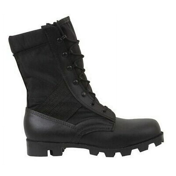 ROTHCo Black G.I. Type Speedlace Jungle Boots - 9 Inch Shoe size: 7, Width: Regular