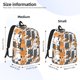 thumbnail image 2 of Fotbe Funny Cats Mochila de Lona con Estampado, Mochila Duradera, Mochila Versátil de Alta Calidad, Mochila Compacta Vintage-Small, 2 of 5
