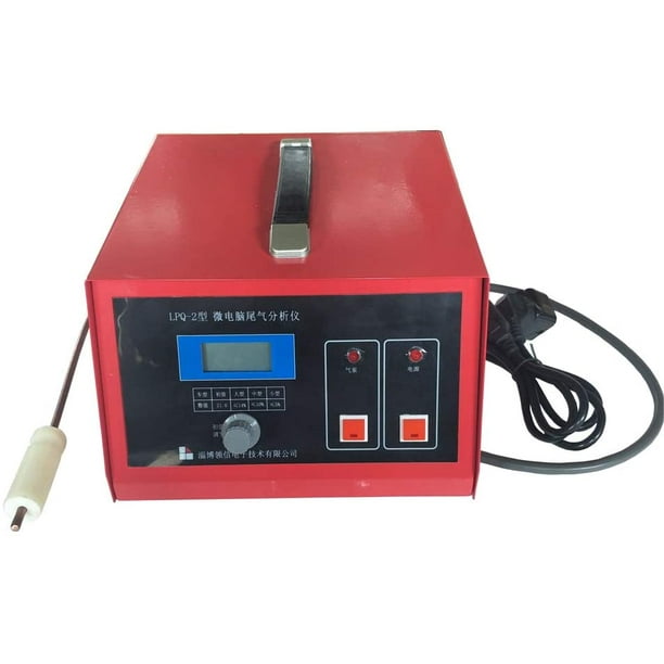 INTBUYING Automobile exhaust Vehicle Emission Gas Analyzer Tail Gas