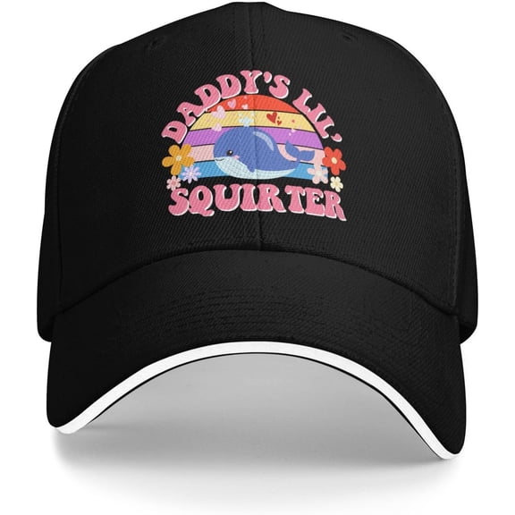 Daddy's Lil Squirter Funny Hat Baseball Cap
