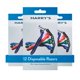 thumbnail image 1 of Maquinillas de afeitar desechables Harry's de 3 hojas para hombre, 12 unidades, 1 of 8