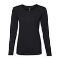 thumbnail image 1 of New - NIB - Anvil - Women’s Lightweight Long Sleeve T-Shirt Retired, 1 of 5