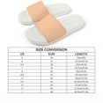 Bybiment Stylish White Slides for Women Men, Light Pink Solid Color