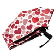 thumbnail image 6 of ALAZA Many Hearts UPF 50+ Compact Folding Umbrella for Rain Travel Umbrella Packable, 6 of 8