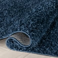 thumbnail image 4 of Well Woven Elle Basics | Emerson Shag Dark Blue | Textured Area Rug 6x9 (6'7" x 9'6"), 4 of 8