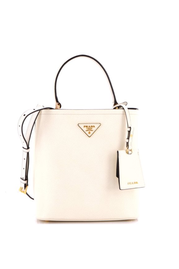 Pre-Owned Panier Bucket Bag Saffiano Leather Medium By Rebag