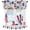 Independence Day, variant on 4th of July Valances Curtain Love Heart American Flag Patriotic Curtain for Kitchen Windows Red White Blue Window Curtain for Independence Day, Memorial Day and Veterans Day 54x18 Inch