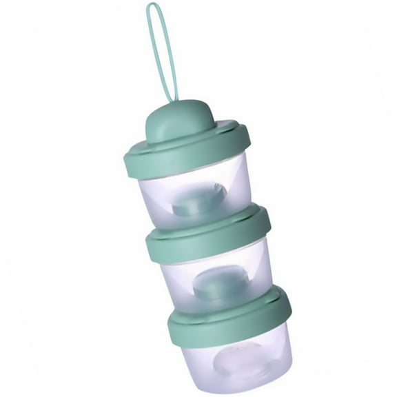 WORGEOUS Baby Food Dispenser Storage Bin for Milk Powder Formula Holder Organizer Container