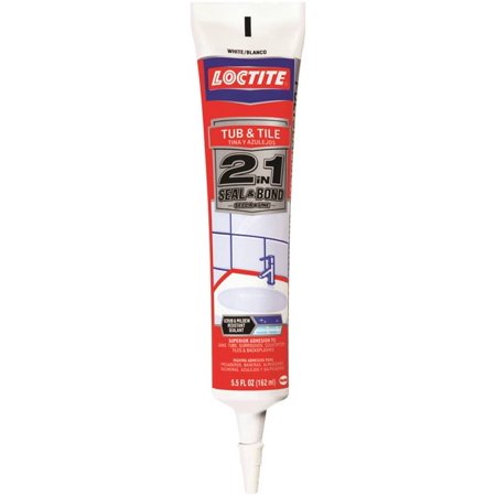 UPC 079340650992 product image for Loctite 1935990 Tub and Tile Adhesive Caulk, 5.5 oz, Squeeze Tube, White, Paste | upcitemdb.com