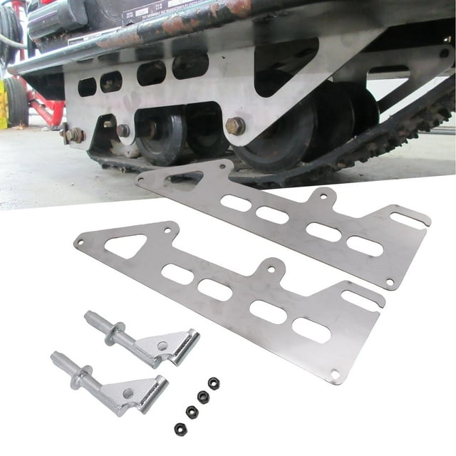 Snowmobile Suspension Lift Drop Bracket Widening Kit Stainless Steel Replacement for KITTY CAT 1972-1999