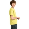thumbnail image 3 of Port Company Youth Cotton Essential T-Shirt Yellow XL., 3 of 3
