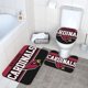 thumbnail image 3 of Juego de alfombras de baño de 3 piezas del equipo Cardinals Alfombra antideslizante para baño de 24 x 16 pulgadas, 3 of 7