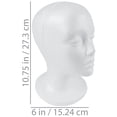 thumbnail image 4 of SHANY Styrofoam Model Heads/Hat Wig Foam Mannequin/One Dozen Jumbo Pack, 4 of 5