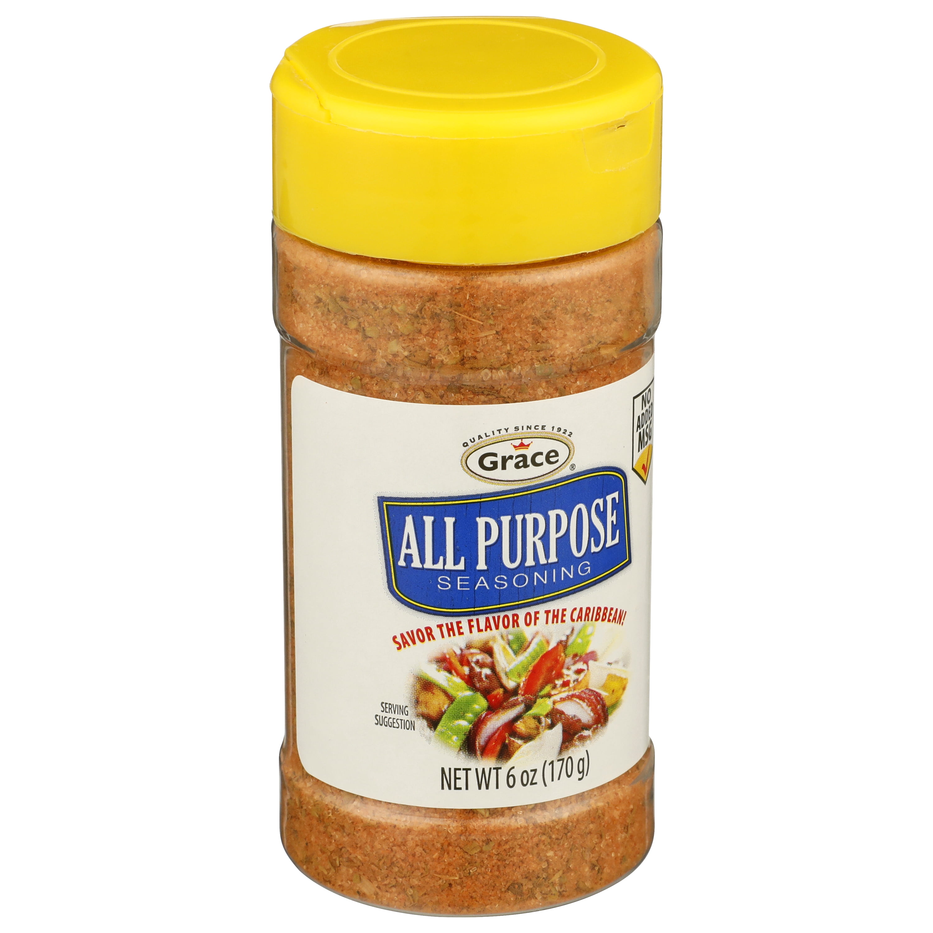 Grace All Purpose Seasoning- All Spices For Cooking - A Complete Veggie Seasoning Blend - The Best Jamaican Mediterranean For Cooking With Complete