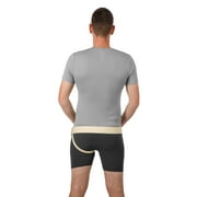 Uriel Left Side Inguinal Hernia Support Truss Belt with Compression Pad (L)