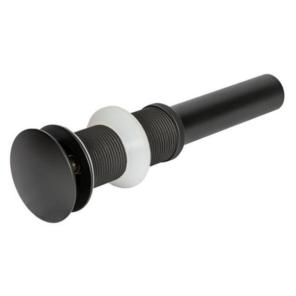 Eden Bath EB-D001MB 1.62 in. Umbrella Pop Up Drain - Matte Black Finish