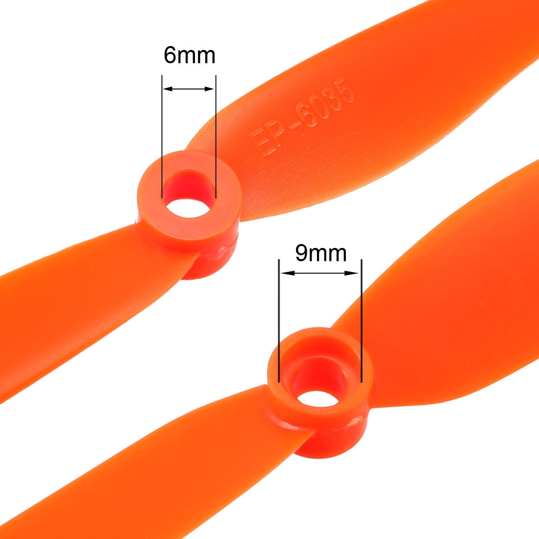 Hélices RC 11x7 Pouces Pour Avion Télécommandé - 3 Pièces En Nylon + Adaptateurs - Sens Horraire CW - 9