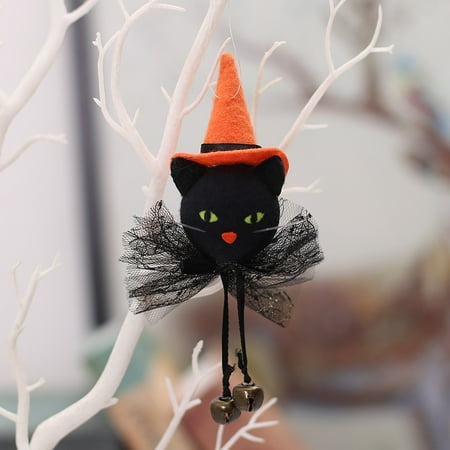 

Halloween Hanging Pumpkin Ghost Witch Black Cat Out/Indoor Pendant Decor Gift