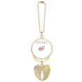 thumbnail image 1 of Red Fruit  island Painting Car Keychain Angel Wing Pendant, 1 of 4