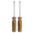 thumbnail image 1 of Uxcell 2pcs Metric Nut Driver 4mm Non-Magnetic 6 Point Hexagon Socket Wrench Screwdriver with Anti-Slip Handle, 1 of 6