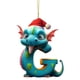 thumbnail image 3 of Colgantes Dragón Navidad Letra Acrílica G en Forma Del Coche, 3 of 4