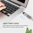 thumbnail image 3 of Security USB Password Anti-Theft Lock, Used for Anti Theft Function on Laptop, Tablet, Projector, TV, 3 of 8