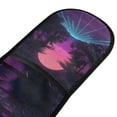 thumbnail image 4 of Yayeee Double Oven Mitt Kitchen Heat Resistant Baking 35" x7" Quilted Glove, Night Neon Road, 4 of 6