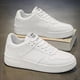 thumbnail image 4 of Zapatos informales 2024, Zapatillas de deporte a la moda para Hombre, zapatos ligeros de cuero PU transpirables, zapatos planos para Hombre, zapatillas de tenis con cordones para Hombre, 4 of 5
