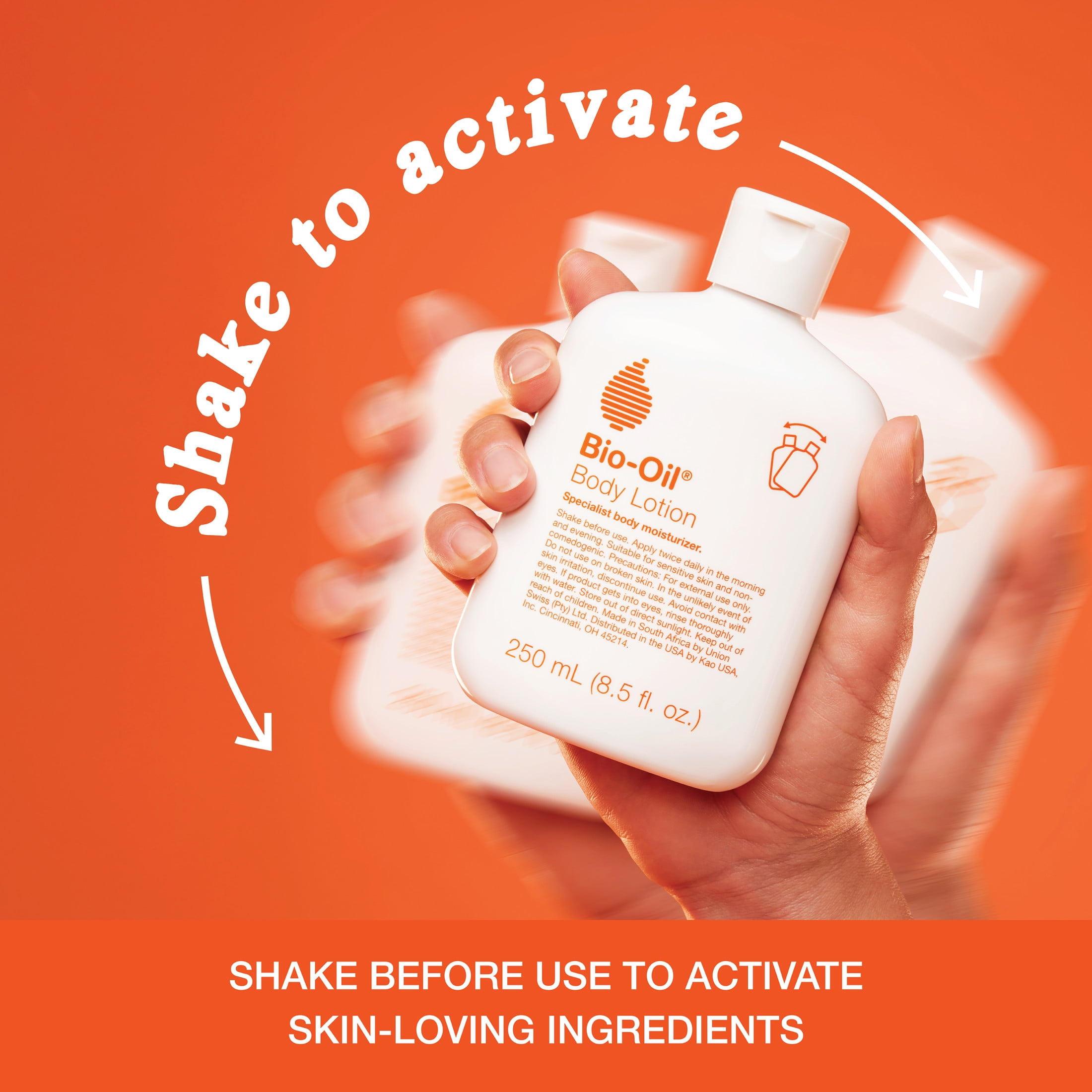 (2 pack) Bio-Oil Body Lotion for Dry Skin, Ultra-Lightweight Moisturizer, 8.5 fl oz