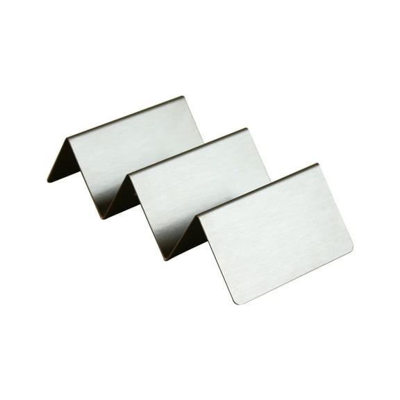 Excellante 2-3 compartments taco holder, stainless steel, comes in each