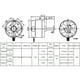 thumbnail image 1 of Motor sin escobillas de repuesto 2-4S para multicópteros RC Avión de ala fija (1100KV) Ehuebsd libre de BPA, 1 of 8