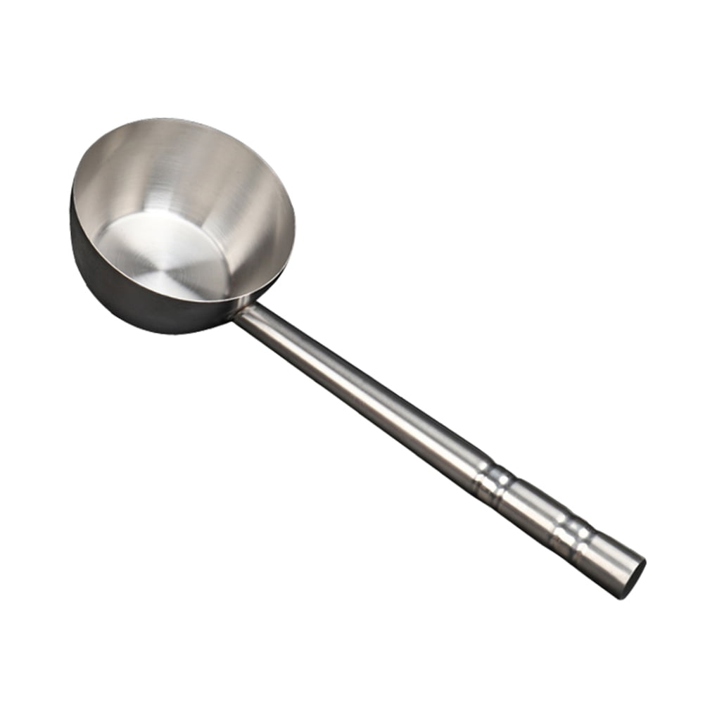 Raindrops scoop Water Scoop Dipper Silver Multipurpose Home Cooking 1Pcs