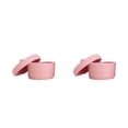 thumbnail image 1 of Cestas Tejidas Matsuzay Almacenamiento Lavable Plegable Rosa con tapa METRO 2Conjunto, 1 of 6