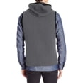 thumbnail image 2 of Kenneth Cole Mens Ottoman Quilted Hoodie Sweatshirt, Grey, Medium, 2 of 4