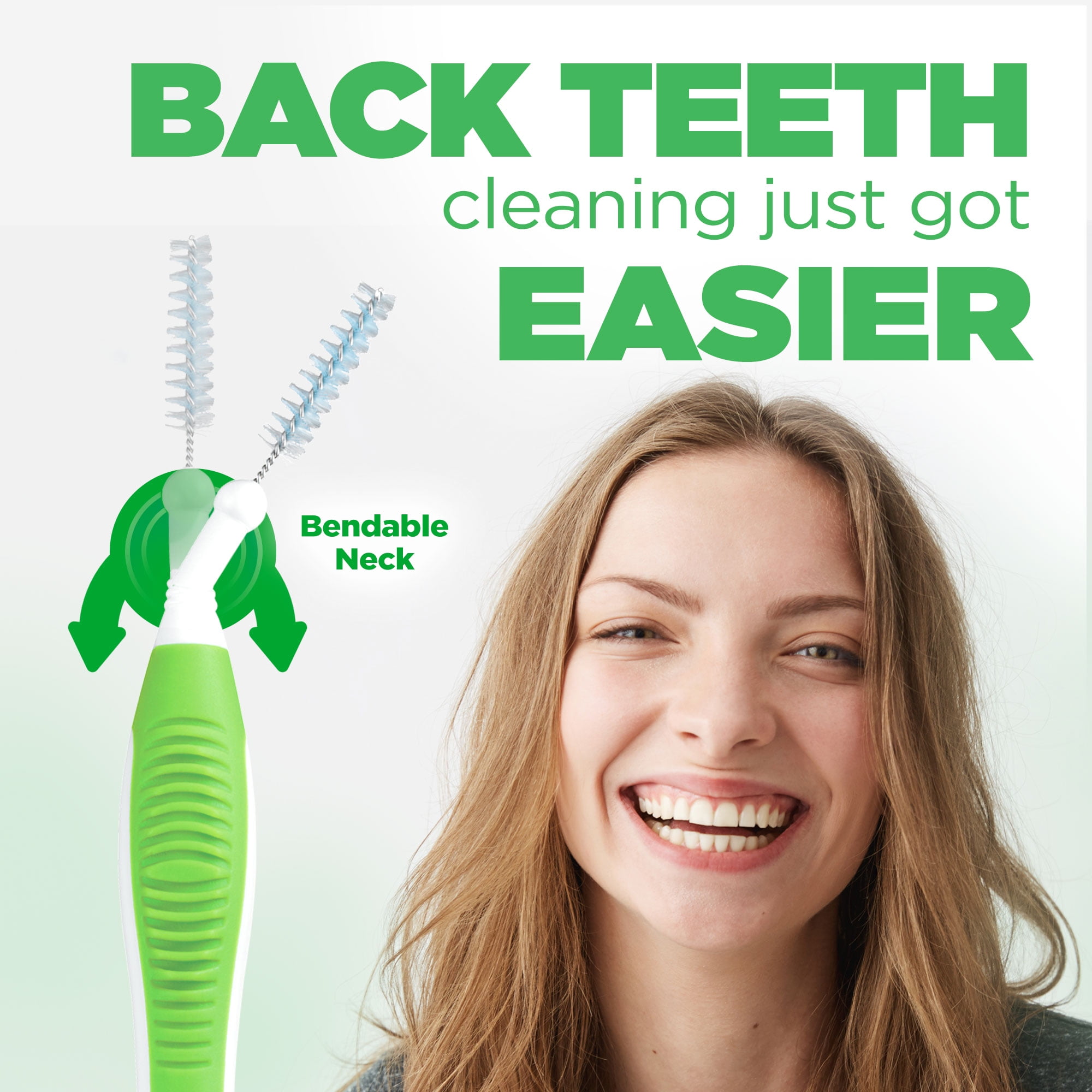 GUM Proxabrush GoBetweens Tight, Interdental Brushes, Soft Bristled