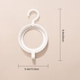 thumbnail image 6 of Opvise Versatile Plastic Wig Hanger with Foldable Design - Non-Slip, Space-Saving Storage for Wigs, Hats, Scarves, Jewelry - Tear-Resistant & Durable Home Decor Organizer, 6 of 7