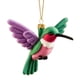 thumbnail image 1 of Adorno navideño de colibrí colorido, adorno de acrílico para espejo retrovisor de coche, forma de pájaro, para fiesta navideña, 1 of 8
