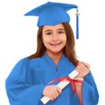 thumbnail image 4 of Hiijoy Kids Preschool Kindergarten Graduation Shawl Gown Tassel Cap Set, Sizes 4-6Y, 4 of 8