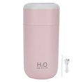 thumbnail image 1 of Humidificador nano portátil de 350 ml con alimentación USB, luz de 7 colores y apagado automático (rosa), 1 of 14