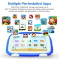thumbnail image 4 of Kids Edition Tablet， 7 Inch Android 6.0 with 1GB RAM 8GB ROM Dual Camera WiFi USB Kids Software Edition Kids Tablet PC Blue, 4 of 9