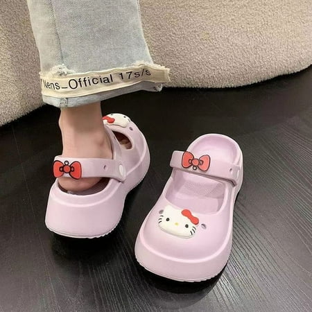 

XWQWJH Clogs Slip on Water Shoes Casual Summer for Girls Kids Children