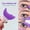 Fuchsia, variant on POITVD Eyeliner & Eyelash Aid Tool, Crescent Eye Makeup Guard, Multifunctional Beauty Tool for Beginners to Apply Eyeshadow & Under-eye Makeup