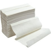 Angle View: C-Fold Paper Towels, White - 200 Sheets/Pack, 12 Packs/Case