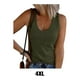 thumbnail image 5 of Sonducket Camisetas sin mangas transpirables para mujer Stay Cool All Summer Long Womens Vest Top Tank Top Mujer Black Vest Top Prendas para la parte del cuerpo Ejercito verde, 1 4XL, 5 of 5
